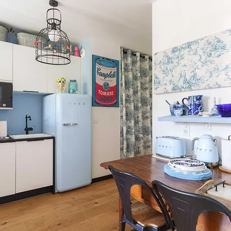 Flat In The Heart Of With A Garden * Deauville